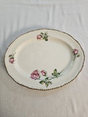 Vintage 1940s China Serving Plate